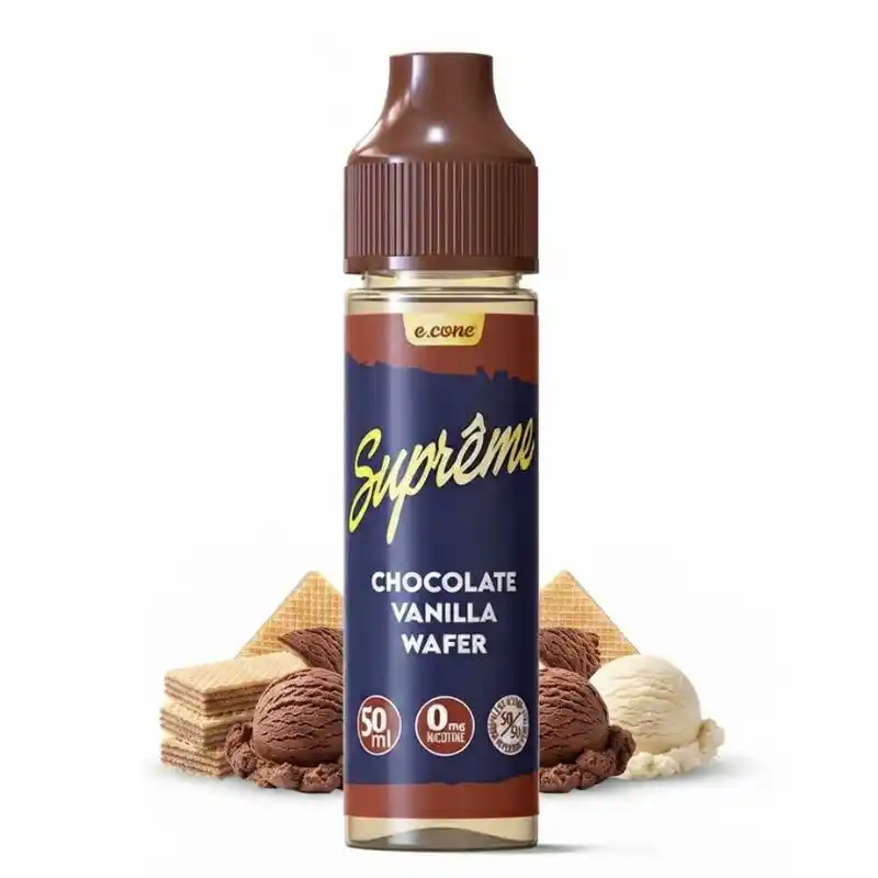 Chocolate Vanilla Wafer 50ml Suprême