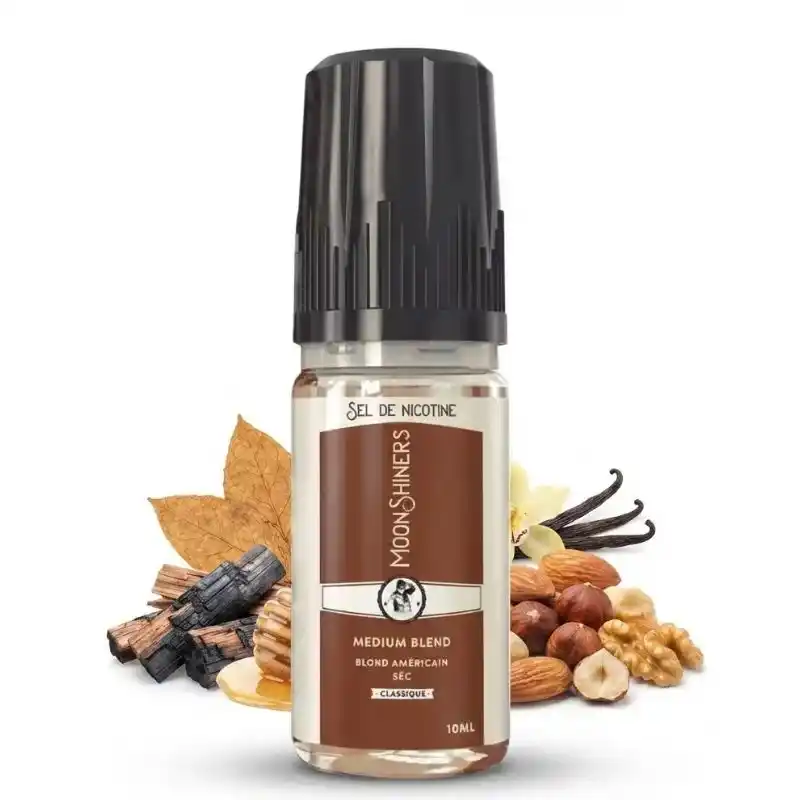 Medium Blend Salt 10ml Moonshiners