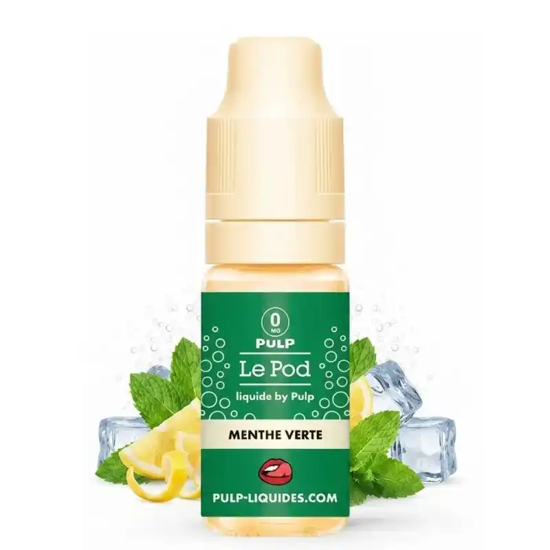Menthe Verte 10ml Le Pod Liquide Fizz