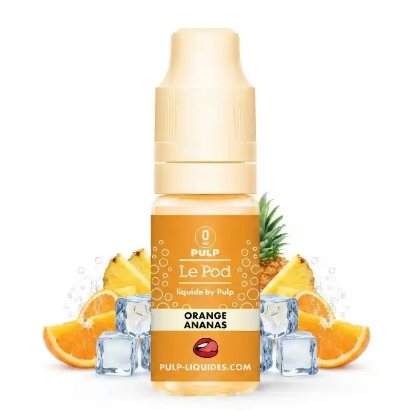 Orange Ananas 10ml Le Pod Liquide Fizz