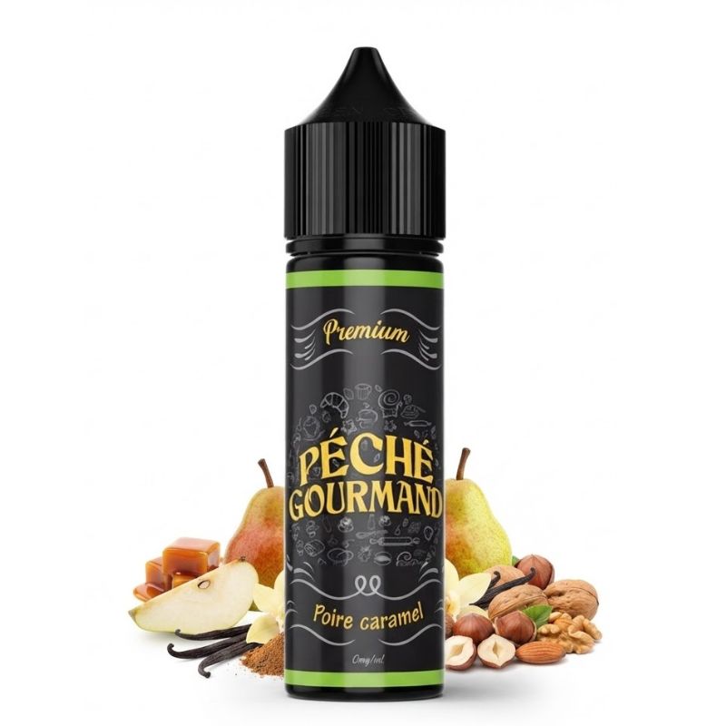 Poire Caramel Péché Gourmand 50ml