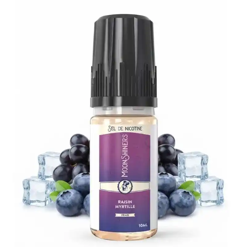 Raisin Myrtille Salt 10ml Moonshiners