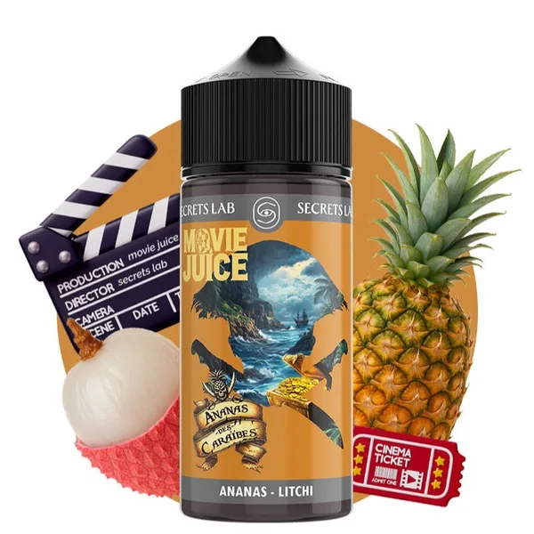 Ananas Des Caraïbes 100ml Movie Juice