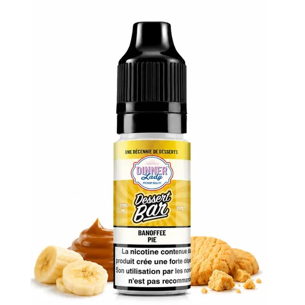 Banoffee Pie Salt 10ml Dessert Bar