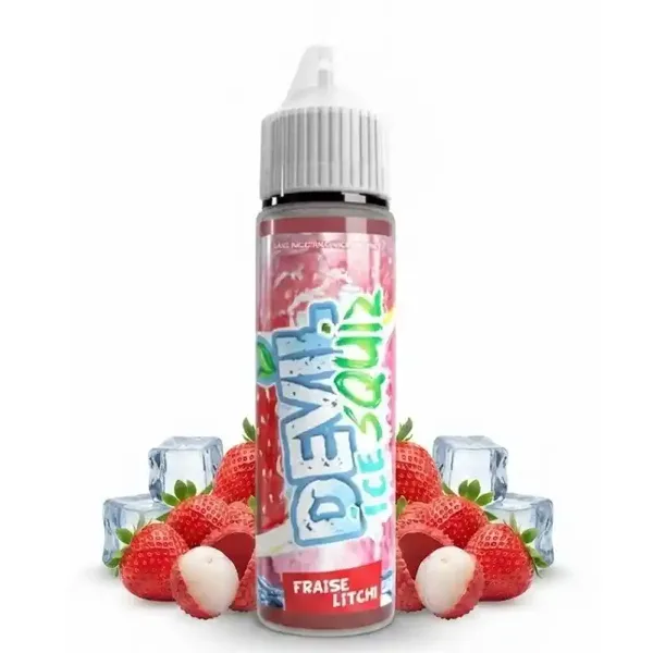 Fraise Litchi 50ml Devil Squiz Ice