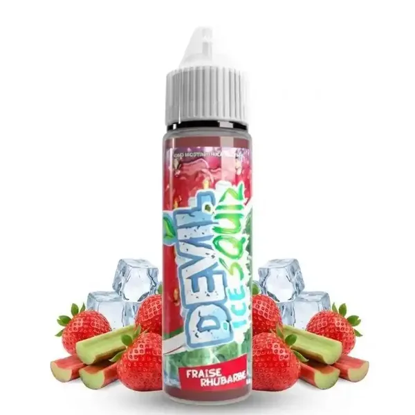 Fraise Rhubarbe 50ml Devil Squiz Ice