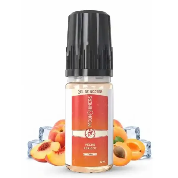 Pêche Abricot Salt 10ml Moonshiners