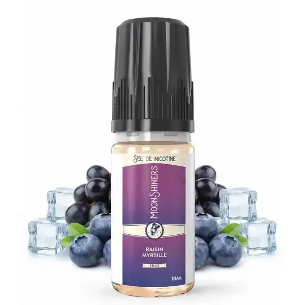 Raisin Myrtille Salt 10ml Moonshiners