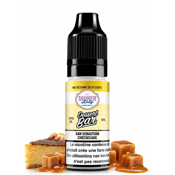 San Sebastian Cheesecake Salt 10ml Dessert Bar