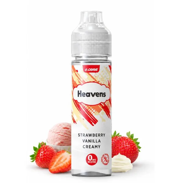 Strawberry Vanilla Creamy 50ml Heavens